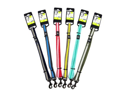 Nylonové vodítko reflexní S-M - 120 cm