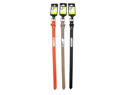 Klasický obojok s identifikačnou platničkou 42 cm