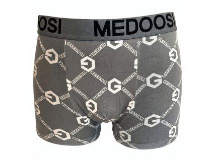 Pánské boxery MEDOOSI "G" - šedá