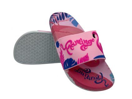 Dámské pantofle FLAMINGO - růžová