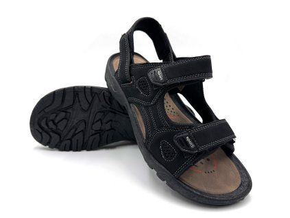 Pánske sandály Texbase - čierne
