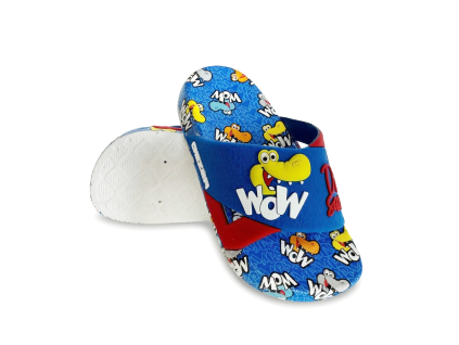 Dětské pantofle  DINO-WOW - modrá