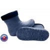 Dětské zateplené boty FLAMEshoes D-3001 tm. modré (Velikost 31)