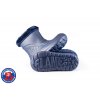 Dětské zateplené boty FLAMEshoes D-3001 tm. modré (Velikost 31)