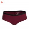 DANA3.0 EMBOSS MICROMODAL COLORWAY RENDER BORDEAUX blackkE FRONT