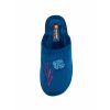 Dámske papuče GEZER modré s kvetinou