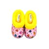 Dětské zateplené clogsy Gezer BERUŠKA větší - růžovo-žlutá
