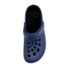 Pánské clogsy s kožíškem TexBase modrá/černá
