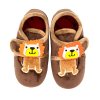Dětské papuče GEZER LVÍČEK - hnědé