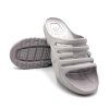 Pánske bazénové šľapky TEXBASE - sivá