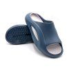Pánske bazénové šľapky TEXBASE - modro-sivé