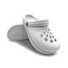 Dámske clogsy TEXBASE - bielo-sivá