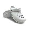 Dámské clogsy TEXBASE - bílo-šedá