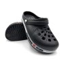 Dětské clogsy TEXBASE s 3D logem větší - černá