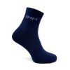 Pánske členkové ponožky šport modrý MIX 3-pack