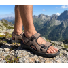 Pánské sandály Texbase - hnědé