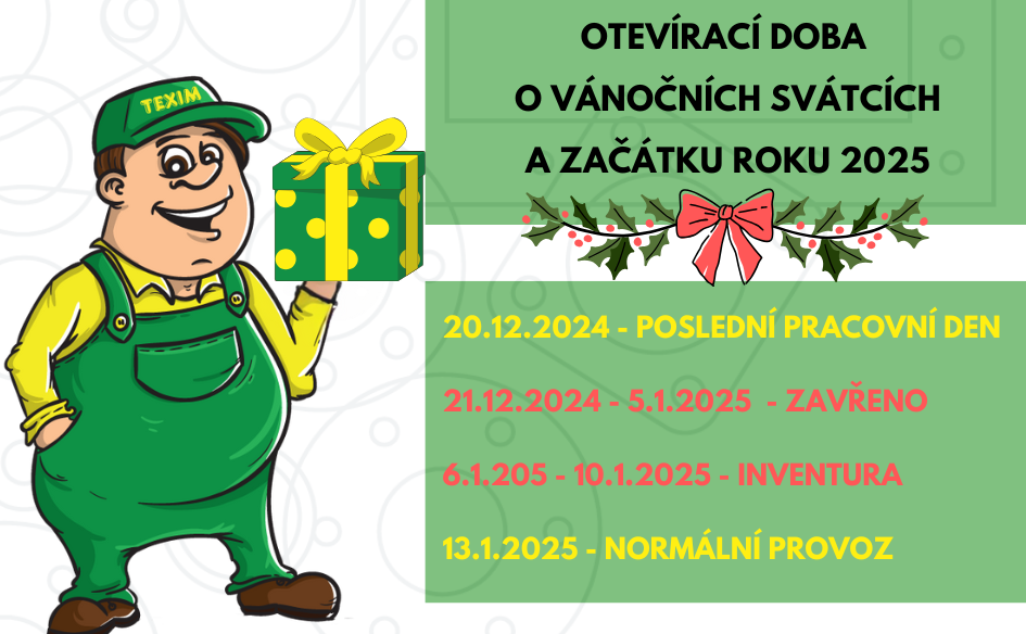 🎄 Vánoce, těsnění a trocha klidu 🎁