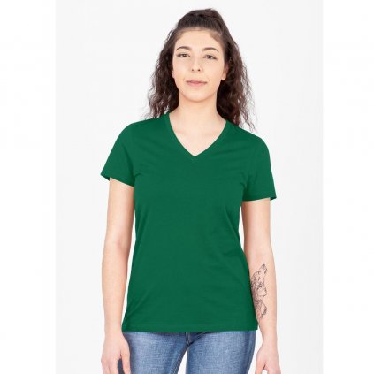 tričko dámské Jako zelená na postavě zepředu