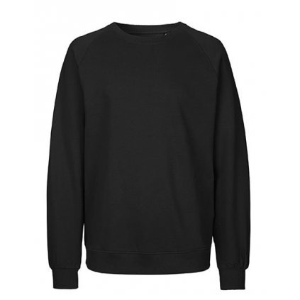 Lex Natura mikina unisex sweatshirt black zepředu