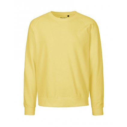 Lex Natura mikina unisex sweatshirt dusty yellow zepředu