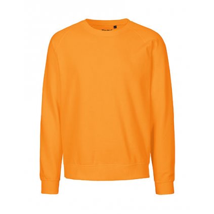Lex Natura mikina unisex sweatshirt okay orange zepředu