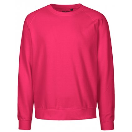 Lex Natura mikina unisex sweatshirt pink zepředu