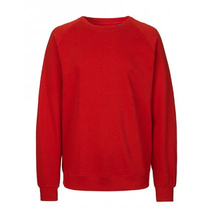 Lex Natura mikina unisex sweatshirt red zepředu