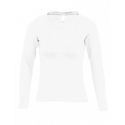 damske long classic bila 01