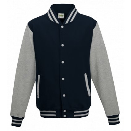 panska bunda baseball oxfordnavy heathergrey 01