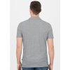 Pánské POLO tričko Organic Stretch Šedá muž zezadu