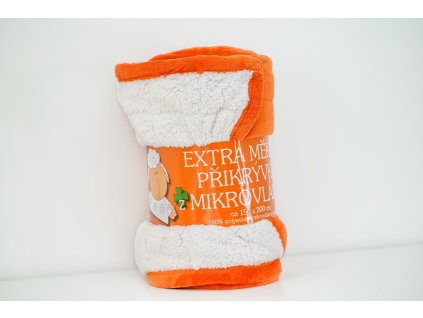 Deka OVEČKA oranžová