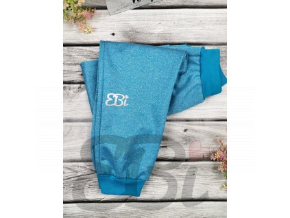 Softshellové kalhoty modrý melír - EBi