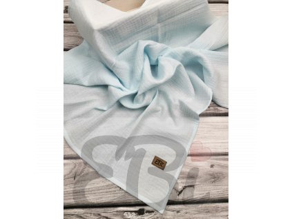 Mušelínová osuška, sv.modrá