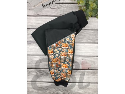 Softshellové kalhoty - Roztomilé lištičky