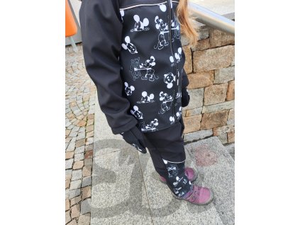 Bunda přechodová softshellová, Mickey