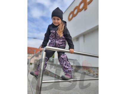 Softshellová bunda s fleecem,Kvítí