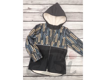 Zimní bunda softshellová s BERÁNKEM, Elipsy