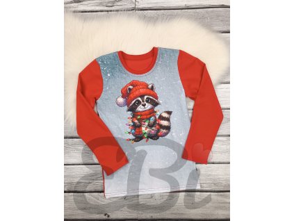 Tričko dl.rukáv, Vánoční mýval