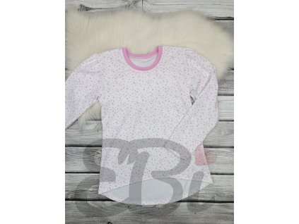 Tričko dl.rukáv, malá srdíčka