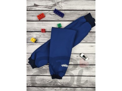 Softshellové kalhoty - modré- Auto