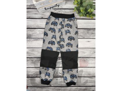 Tepláky se SOFT koleny - Terénní auta