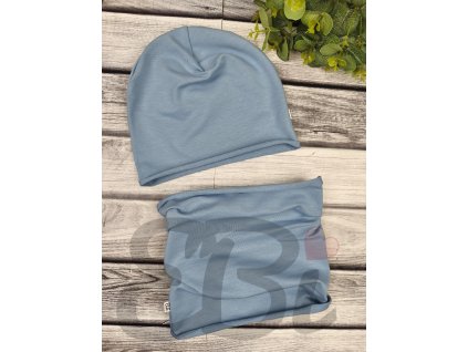 Nákrčník jednovrstvý - Šedo-modrý