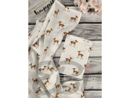 Mušelínová žínka - Srnky