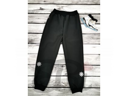 Zimní softshellové kalhoty - Vločka