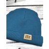 Čepice tmavě modrá, žebro