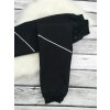 Zimní softshellové kalhoty - černé, s Reflexním Pruhem