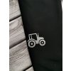 Zimní softshellové kalhoty - černé, Traktor