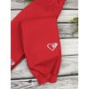 Softshellové kalhoty/jaro-podzim/ červené - Tlapka v srdíčku
