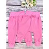 Rostoucí baggy kalhoty - růžová pastel, mašle