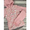 Soft. parka jaro-podzim s mřížkou, Skleněná srdíčka